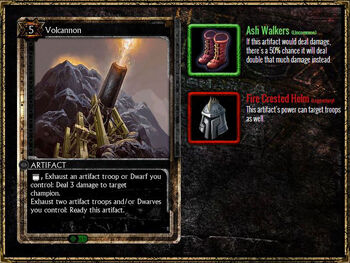 Volcannon Equipment