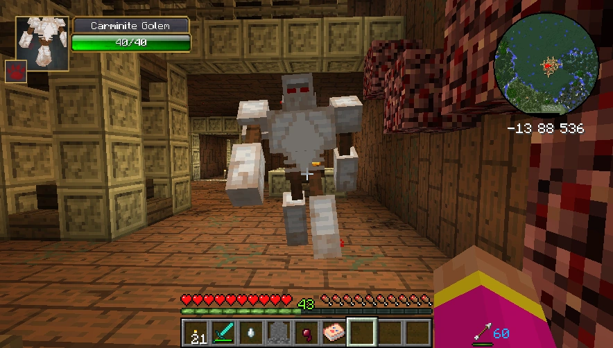 Image - Carminite Golem.png  Hexxit Wiki  FANDOM powered 