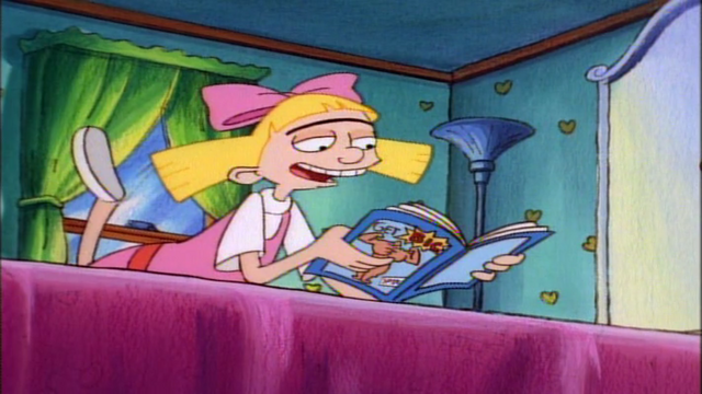 File:Helga reading comics.png