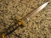 Colt's Inscribed Knife