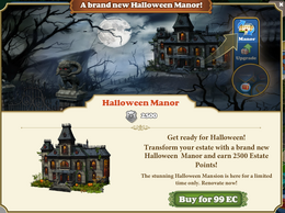 Halloween mansion