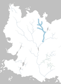 Mapa río Torrentenegro