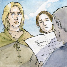 Brienne and Tarly by Elisa Poggese©.jpg