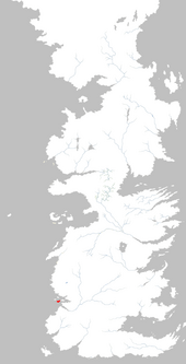 Mapa Escudo del Sur