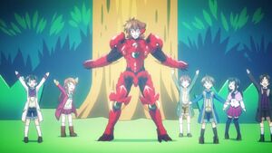 Issei during Oppai Dragon