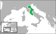 Papal States-1700-locator