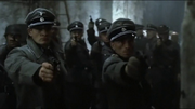 Mohnke Gunsche pointing pistols