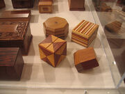 Wooden box puzzles