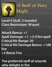 1 Staff of Fiery Might