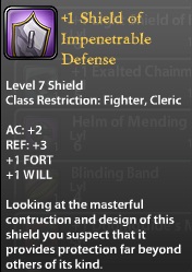 1 Shield of Impenetrable Defense