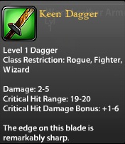 Keen Dagger