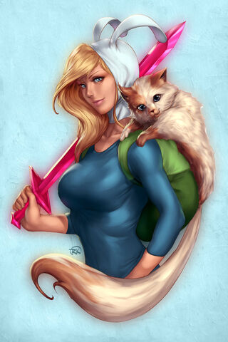 Archivo:Fionna and cake by artipelago-d6ho3wu.jpg