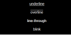 Text-decoration