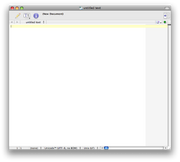 TextWrangler Window