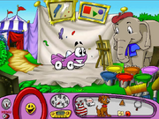 Baby Jambo's Paint Area