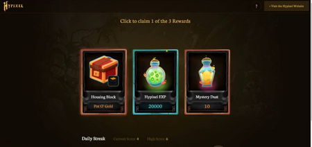 Hypixelrewardcards