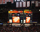 New scoreboard
