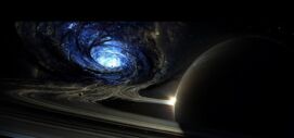 Wormhole saturn