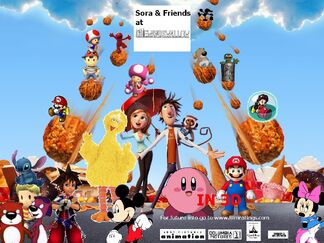 Sora & Friends at Chewandswallow Poster
