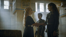 Daenerys, yara and theon 6x09.jpg