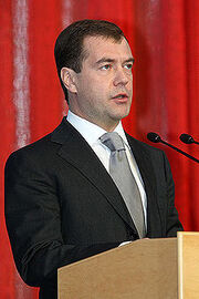 Prime Minister Medvedev