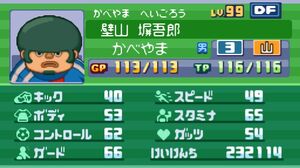 Kabeyama Heigorou stats
