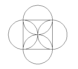 TRAZO DE ELIPSE POR EL MÉTODO DE LOS CÍRCULOS Ingeniería TRAZO DE ELIPSE POR EL MÉTODO DE LOS CÍRCULOS Ingeniería