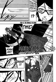 Sarada and sasuke