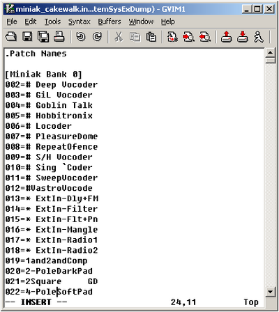 EditOutputFromTocSysexSonar