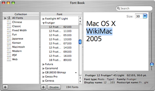 FontBookX10.3.7
