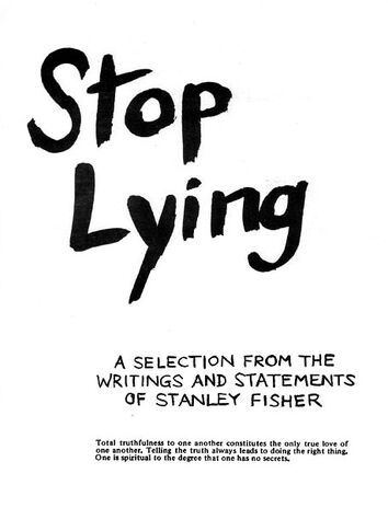 Cover stop-lying