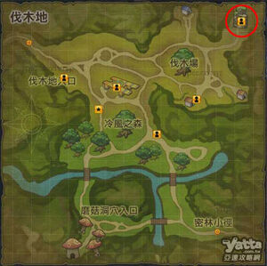 Wood garden dungeon map01