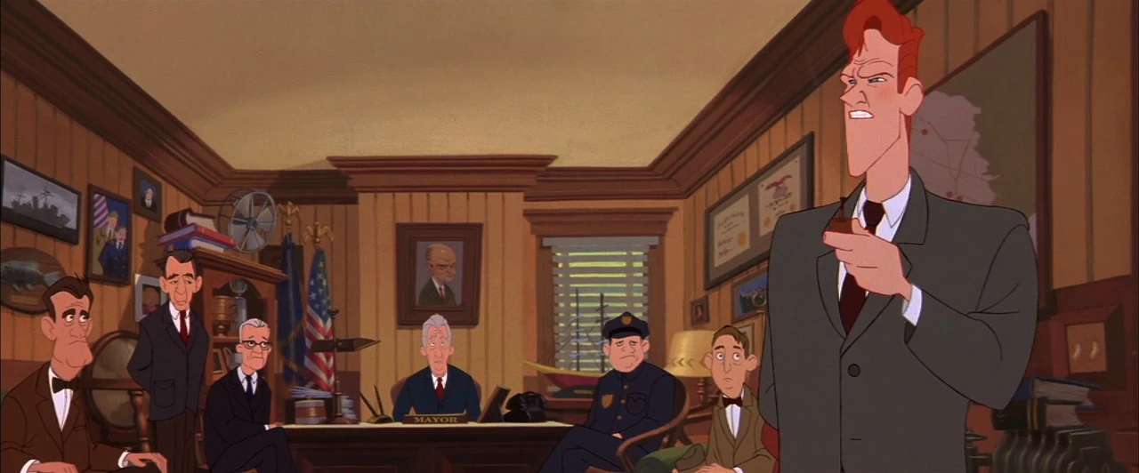 Image Mansley at city hall.jpg Iron Giant Wiki FANDOM powered by