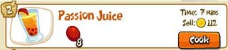 Passion juice