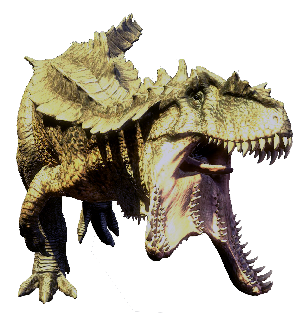 blue giganotosaurus