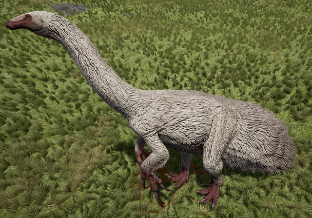 File:Albino Therizinosaurus The Isle.png