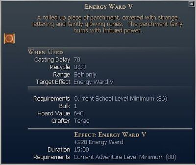 Energy Ward V