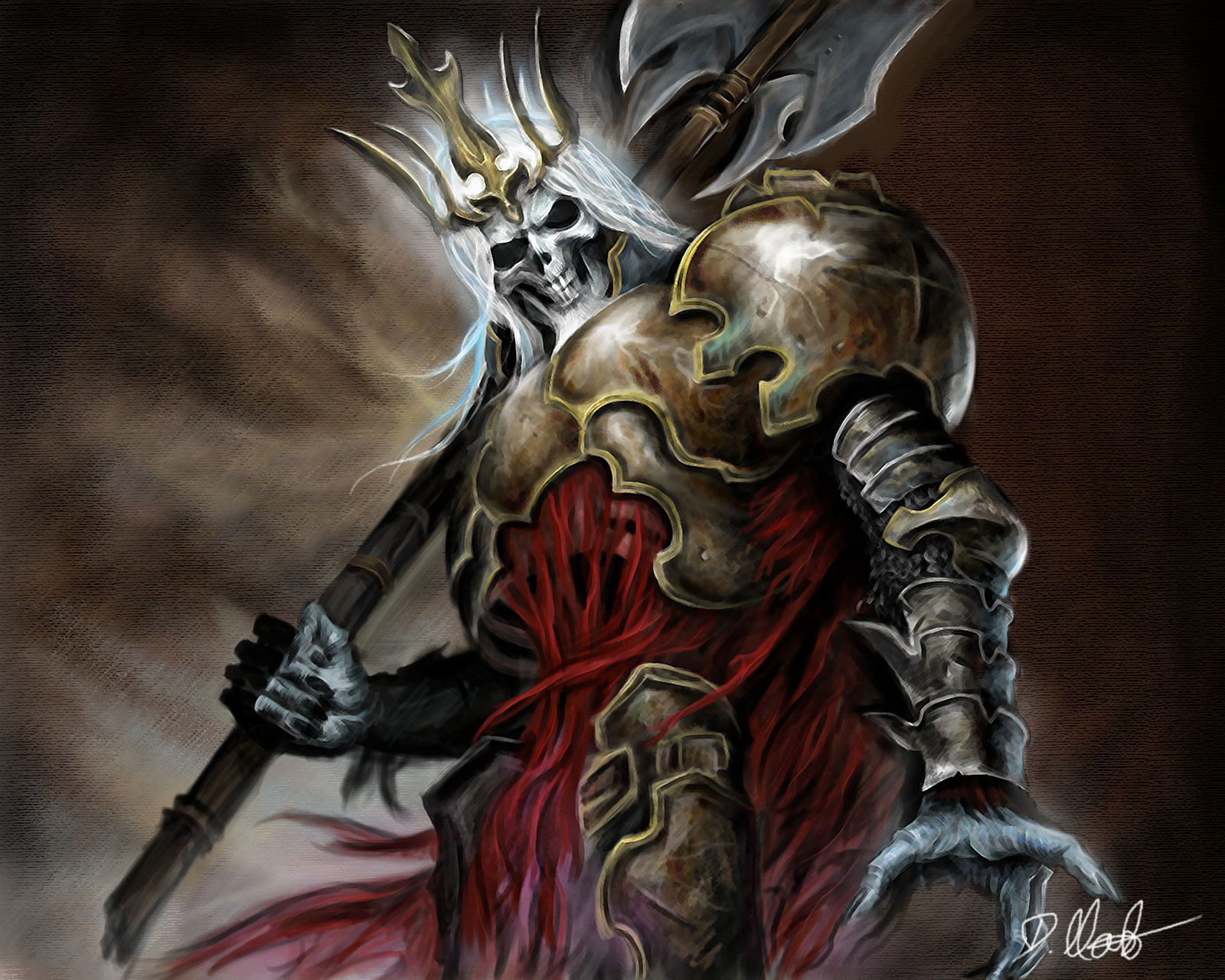 Image - Diablo 3 skeleton king by dominikmasloart-d4z8nvx ...