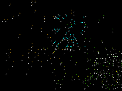 Fireworks screensaver