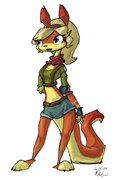 Ottsel Tess concept art
