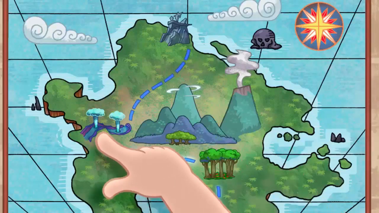 Image - Birdbath Bluff on Cubby's map-Happy Hook Day!.jpg ...