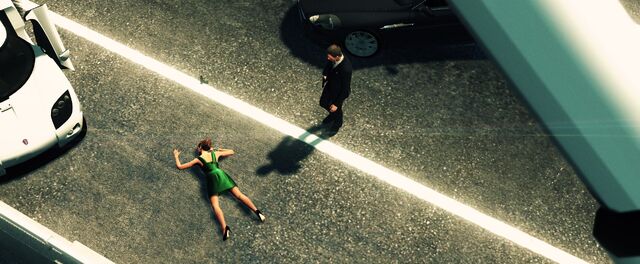 File:Blood Stone - Nicole lies dead on the roadside.jpg