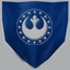 CTF icon flag blue
