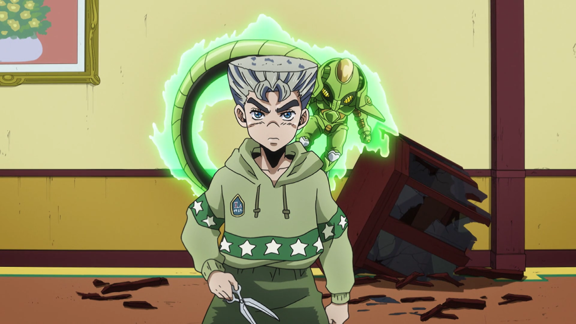 Image - Koichi shaved hair.png | JoJo's Bizarre ...