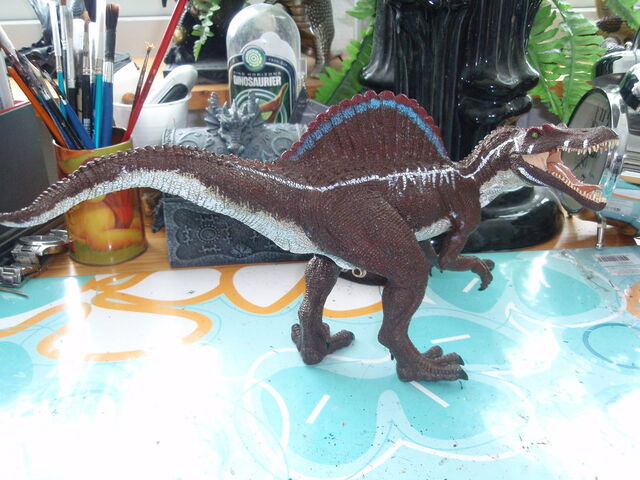 File:Custom JP 3 Papo Spinosaurus by hellraptor.jpg