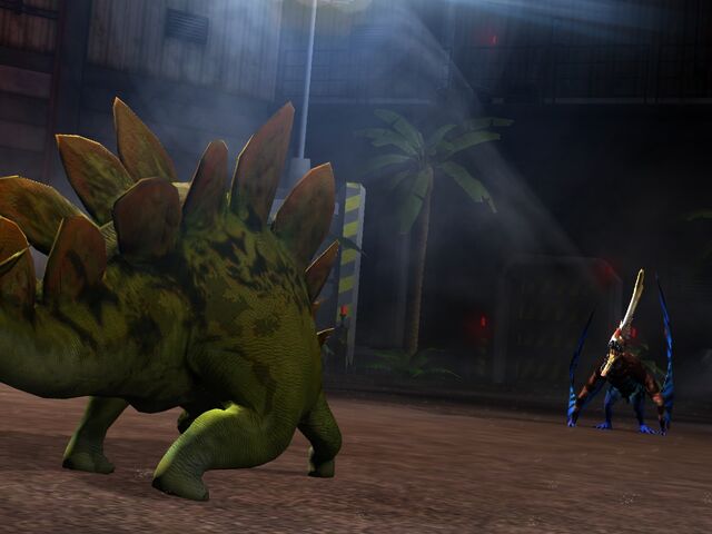 File:Stegosaurus and Tropeognathus in the Arena.jpeg