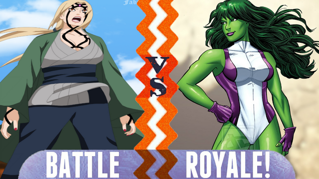 File:Battle Royale Tsunade vs She-Hulk.png