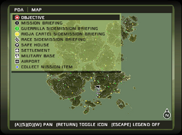 Just Cause (1) map legend