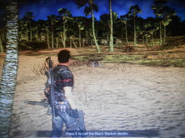 JC2 SMG glitch