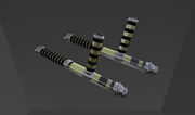Aceleus tonfa hilts